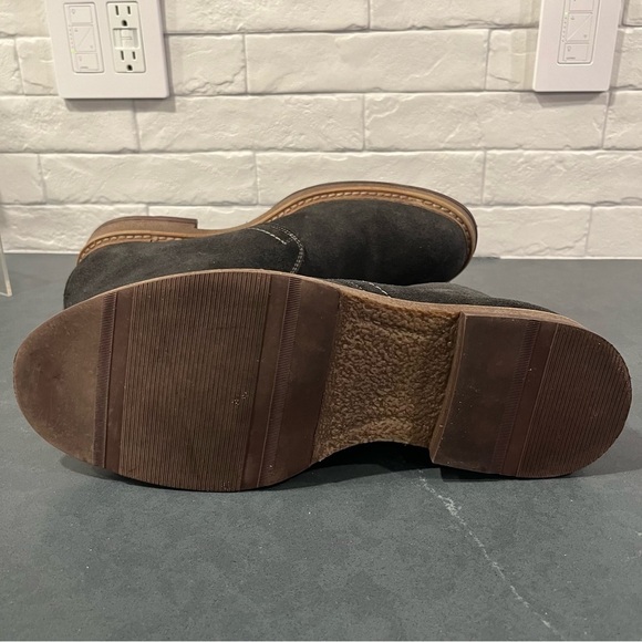 1901 Canyon chukka boots sz 12 gray suede red laces - Picture 8 of 15